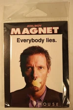 House MD TV Show Dr Everybody Lies Fridge Magnet Hugh Laurie Refrigerator New