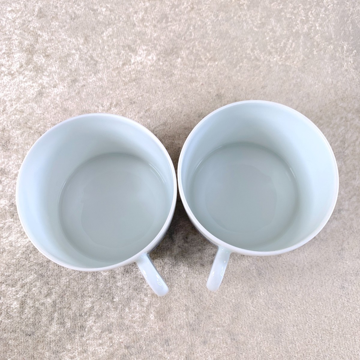 Vintage Hermes Tea Cup & Saucer LES PIVOINES Blossom Rare Blue