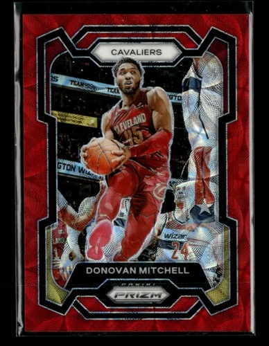 Donovan Mitchell 2023-24 Panini Prizm Basketball Choice Red Prizm 18/88 [jm213