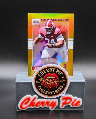   2023 Bowman U Alabama Kadyn Proctor Gold Foil 32/50 DOLPHINS
