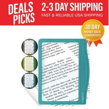 Versatile 5X Magnifying Glass with Anti-Glare Lens  LED for Effortless Reading