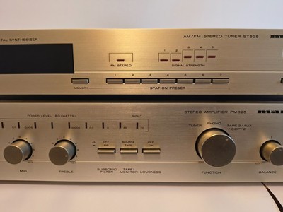 Marantz PM 325/ST 525 Amplifier , Tuner