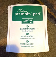 Stampin' Up Classic Stampin' Pad Garden Green Water-Based Dye Ink