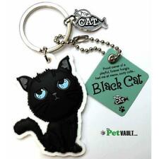 Wags & Whiskers Top Cats Black Cat Keyring 00204000018
