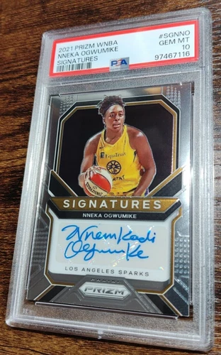 Nneka Ogwumike 2021 Panini Prizm Nneka Ogwumike Auto