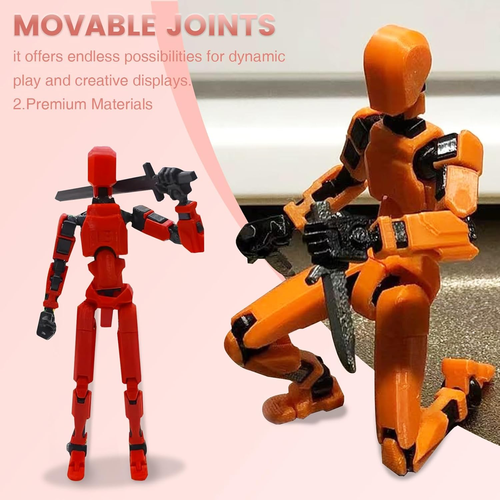 T13 Action Figure,Titan 13 Action Figure, 3D Printed Multi-Jointed Movable Small - Picture 4 of 19