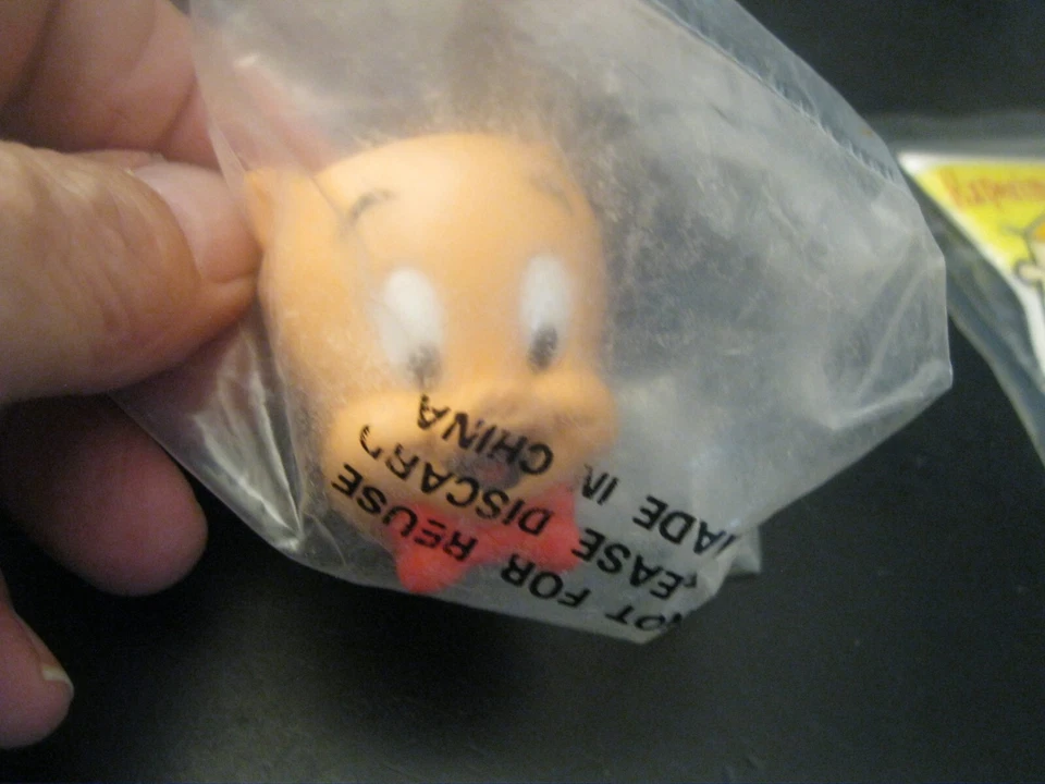 Toppers de lápiz Looney Tunes tres diferentes nuevo en paquete Arby's 1988 Foto 4 de 4