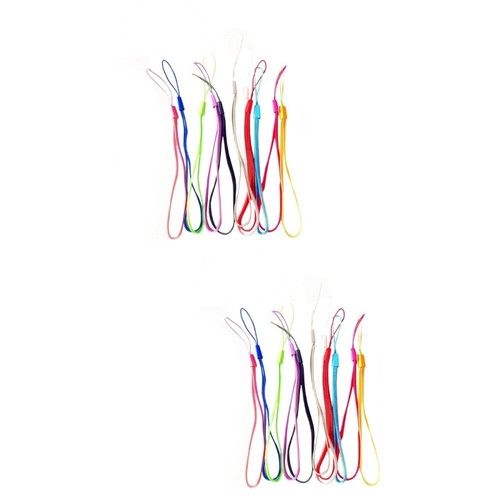 2 Pack Mobile Phone Cord Wrist Strap Lanyard Elastic Key Holder for - Zdjęcie 2 z 6