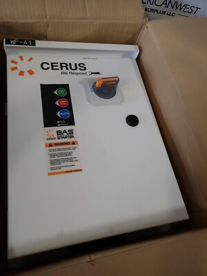 CERUS Control Panel Combo Starter BAS3R-18/J-C6-5 5 Amp 3R Outdoor MRC-18