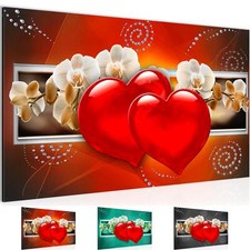 Wandbilder Wohnzimmer Blumen Orchidee Schlafzimmer Bild Modern Deko Abstrakt