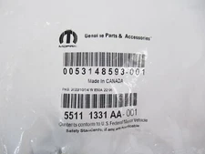 Genuine OEM Mopar Chrysler Dodge 55111331AA Driver LH Front Air Guide Side Seal
