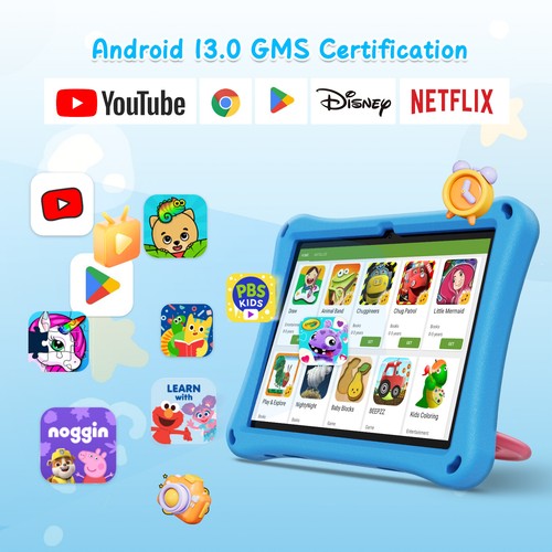 2025 10.1'' Tablet Android 13 4-core 12+128GB(1TB TF) 5GWiFi 13MP 7000mAh GMS - Picture 23 of 31