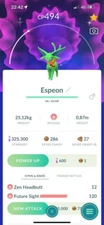 Shiny Espeon Day Scraf | Tr-de 20k stardust