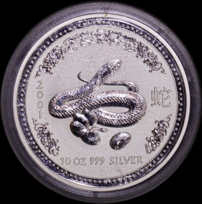 銀貨10オンス　10oz Silver Coin 2023 Australian 10 oz Silver Kangaroo Coin (BU in Capsule
