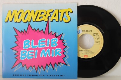 7'' Single - MOONBEATS - Bleib bei mir (CV: Stand By Me / Ben E. King) - EMI 1987