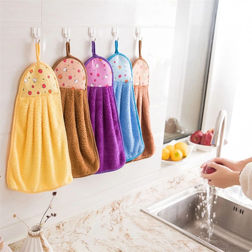Tool Kitchen Absorbent Cloth Hand Towels Kitchen Towels Dishcloths Handkerchief