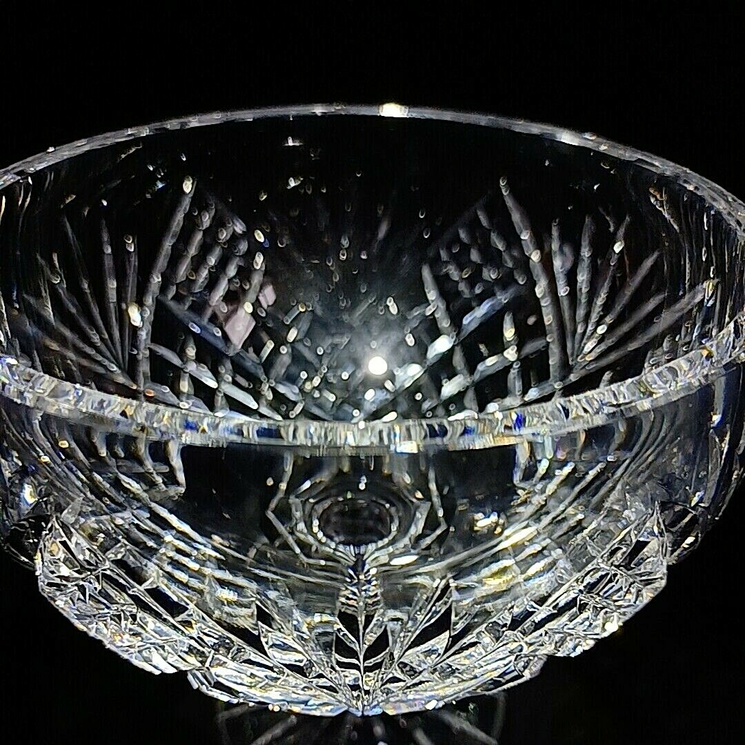 TIPPERARY DOVE HILL CENTERPIECE FOOTED BOWL, Cut Lead Crystal, 6 1/2 ", IRELAND