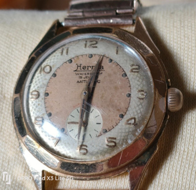 Vintage Herma Art Deco Uhr