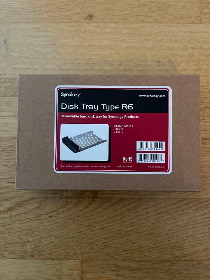 Original Synology Disk Tray Type R6 Festplattenhalterung NEU+OVP
