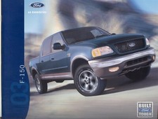 2003 Ford F-150 Pickup Truck Xlt Stx Harley King Ranch Heritage Sales Brochure 2003 Ford F-150 Pickup Truck Xlt Stx Harley King Ranch Heritage Sales Brochure