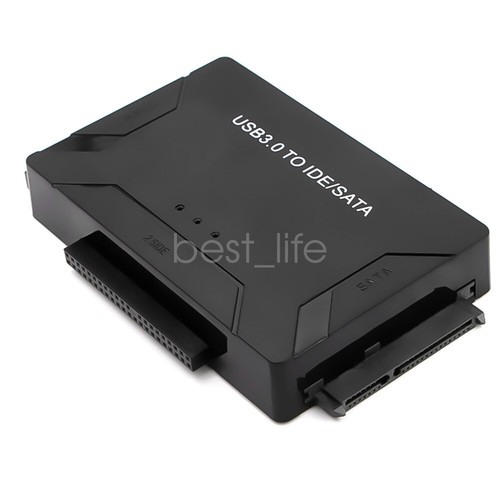 USB 3.0 zu IDE & SATA Konverter Externe Festplatte Adapter Kit 2,5"/3,5" Kabel - Bild 17 von 21
