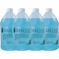 Sealing Solution, 64 Oz, Four Blue Half Gallons For Pitney Bowes Neopost Hasler 
