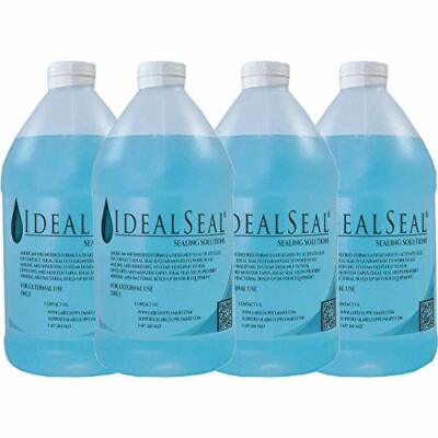 Sealing Solution, 64 Oz, Four Blue Half Gallons For Pitney Bowes Neopost Hasler 