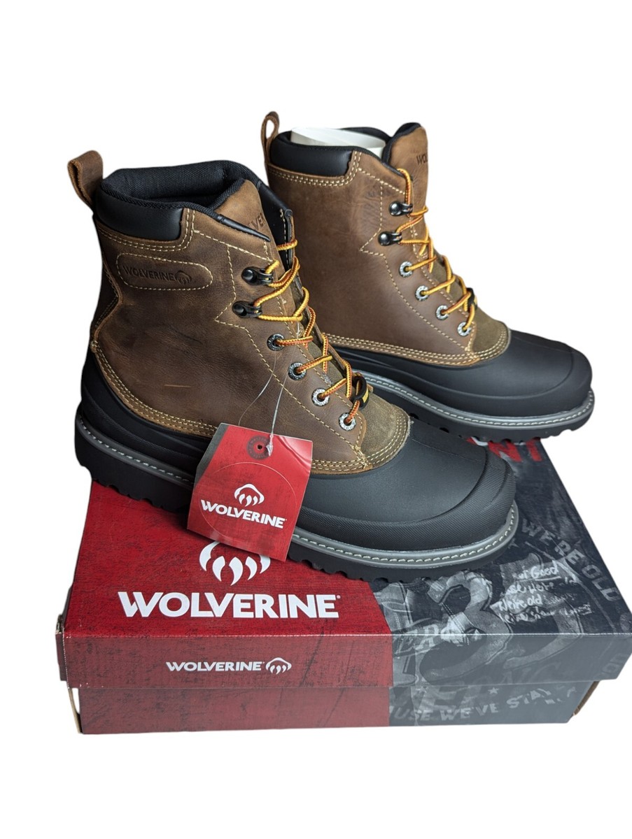Wolverine Mens 11.5 Floorhand Swamp Brown Steel Toe  display picture 3