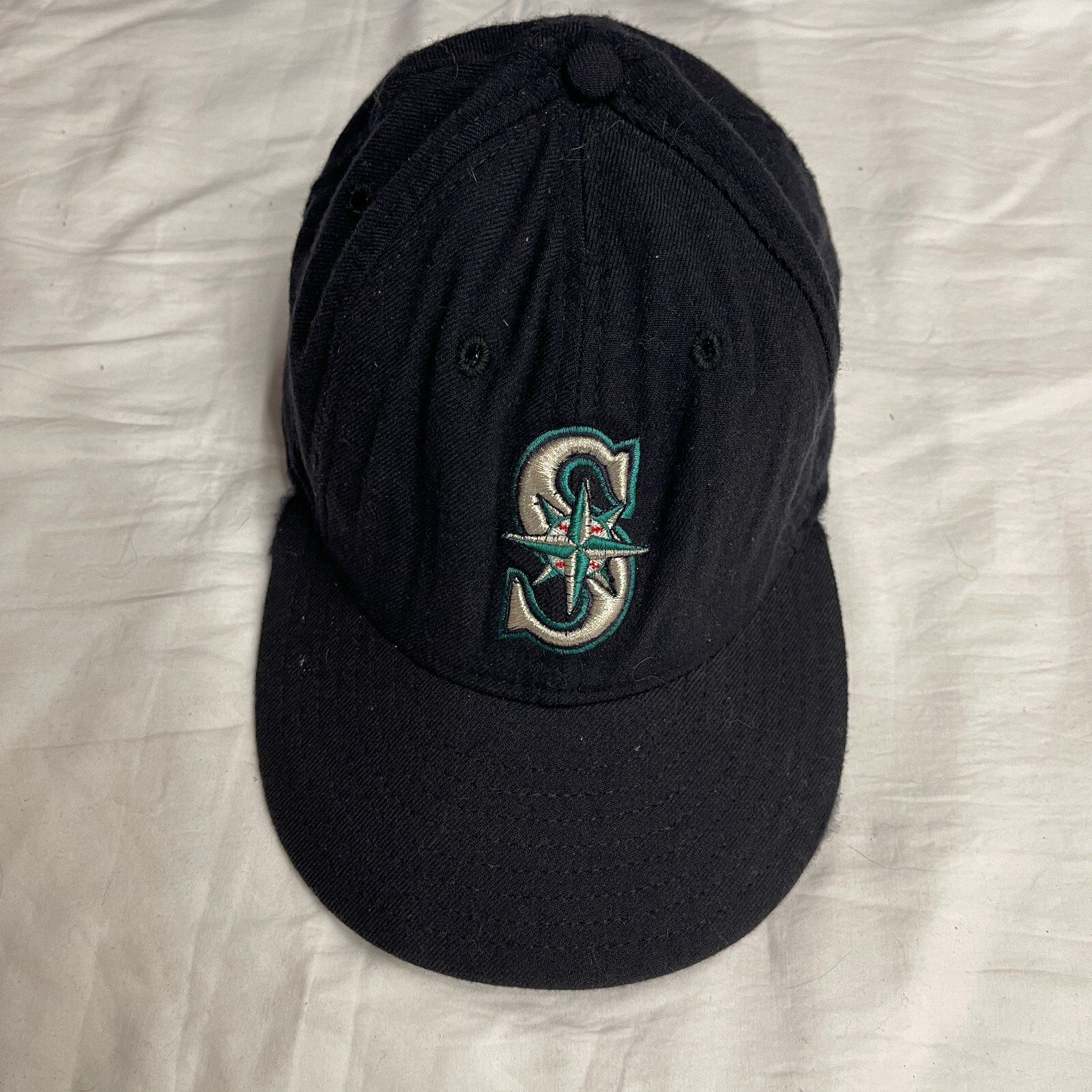 Vintage Seattle Mariners New Era 5950 Hat Authentic C… Gem