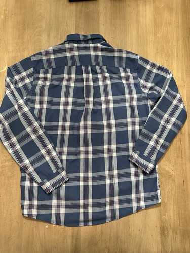 Eddie Bauer Travex Shirt Mens Large Classic Plaid Button Up Long Sleeve Outdoor - Picture 6 of 8