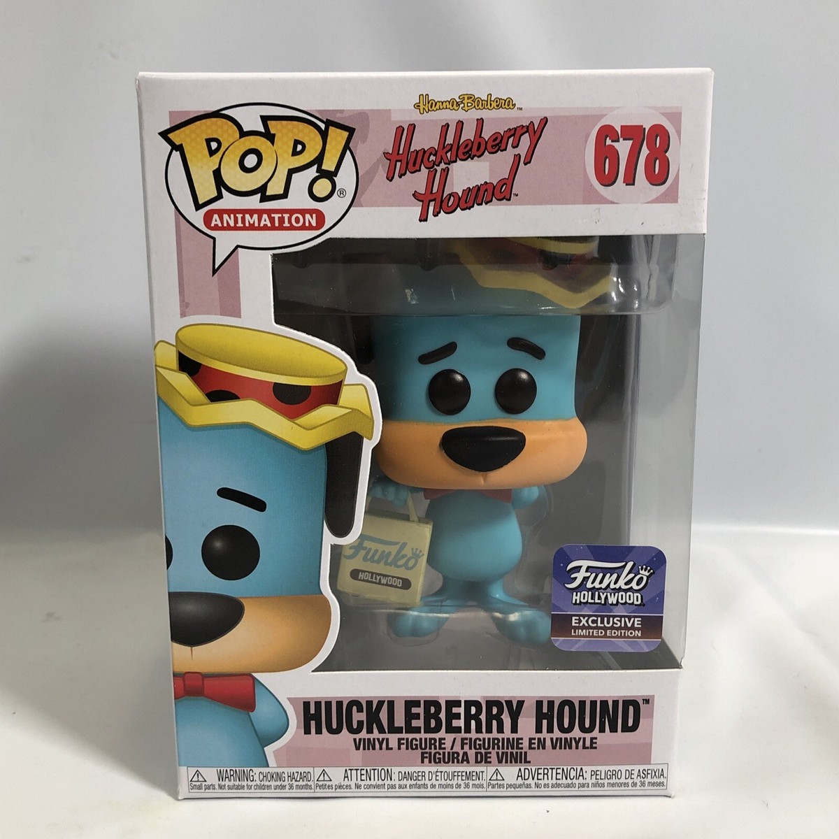 HUCKLEBERRY HOUND FUNKO Animation #773 10 Jumbo Pop! Vinyl Figure Exclusive EUR 47,27 - FR