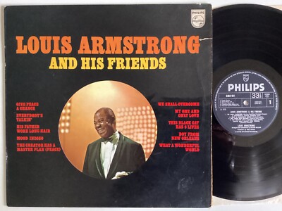 Louis Armstrong & his friends VINYL LP Leon Thomas the creator has master plan o