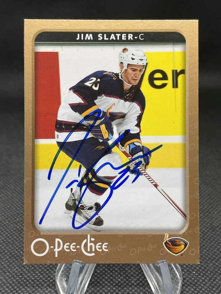 Jim Slater - Signed 2006-07 O-Pee-Chee Card #24 - Image 3 of 3