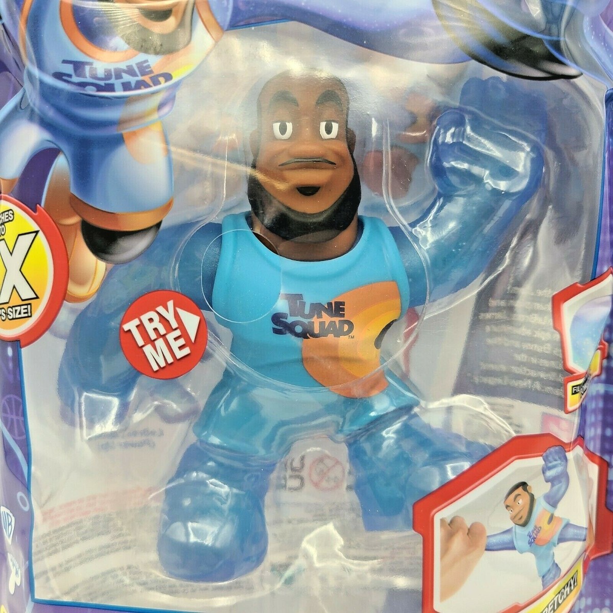 ユニバ　ラキドロ　ナムジュン Goo Jit Zu Space Jam A New Legacy Lebron James Power Up In Hand