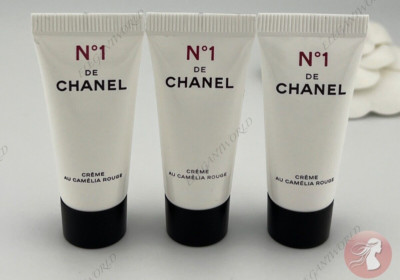 Chanel N°1 DE Chanel CREME 5ml / .17fl oz x 3 SAMPLE TUBES