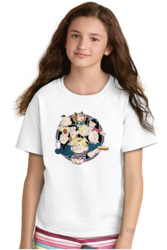 Vintage Retro Dennis the Menace Characters Youth Crewneck T Shirts Boy or Girl - Picture 5 of 7