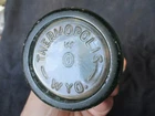 Vtg 1956 THERMOPOLIS, WYO, WYOMING, 6 oz Coke, Coca Cola Glass Soda Bottle