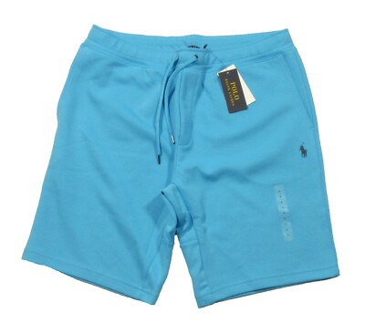 Polo Ralph Lauren Men's Baby Blue Double Knit Shorts