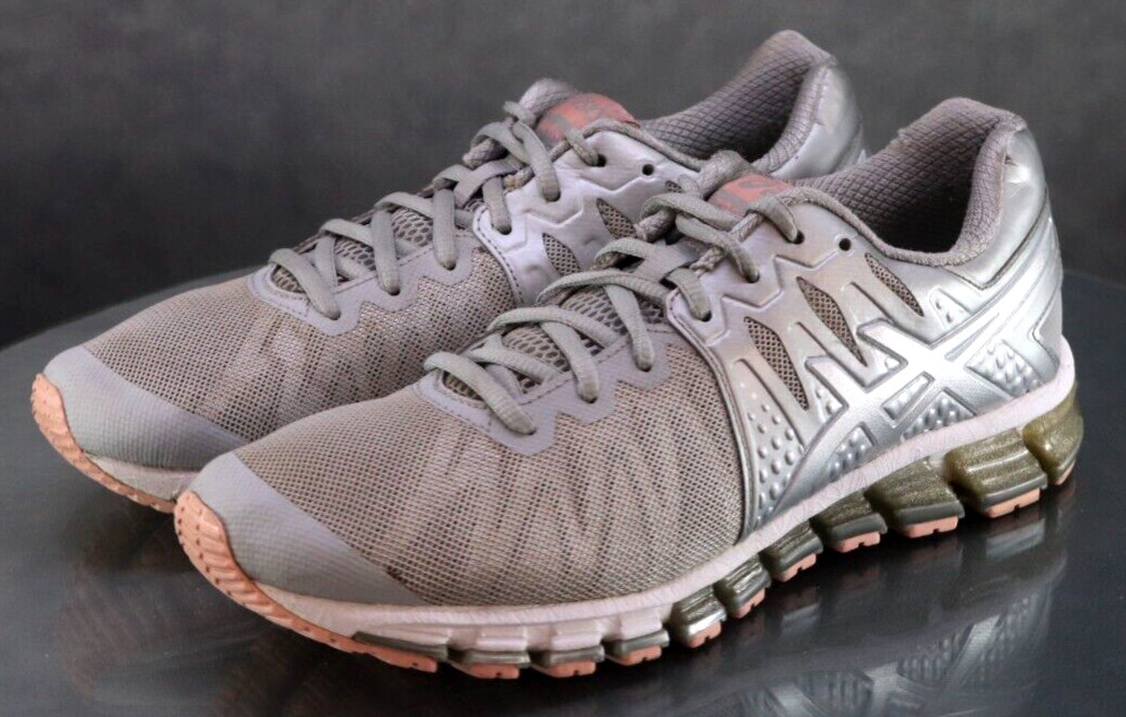 Asics Gel-Quantum 180 TR Women's Trainers Running Shoes Size 9 Gray Coral