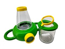 Zweiwege-Insektenhaus mit extra Becherlupe Lupendose Entdeckerset Sachunterricht