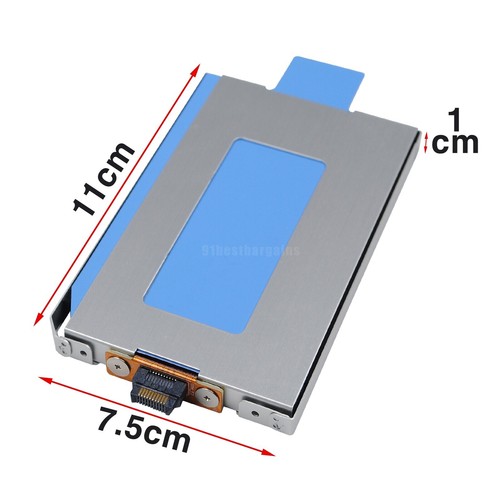 Rugged Hard Drive Caddy Bracket Tray+ SATA HDD Cable For Dell Latitude 5414 5404 - Afbeelding 6 van 17
