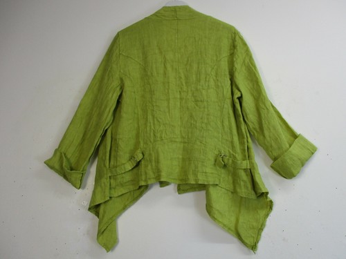LAGENLOOK 100% LEINEN JACKE IN 6 FARBEN, ONE SIZE: Regular to Fit GR. 10-14 - Bild 22 von 48