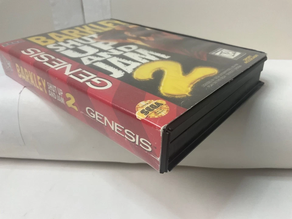 *Insert Art & Case Only* Barkley Shut Up and Jam 2 II SEGA Genesis **OEM**  - Image 4 of 4