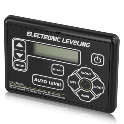 RV Ground Control Auto-Level Touchpad 421484 w/ Button for Lippert 5th Wheel