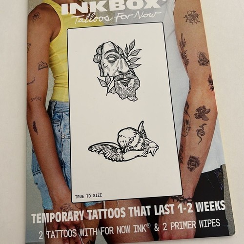 Set of Three (3) Inkbox Temporary Tattoos Last 1-2 Weeks Factory Sealed Nature - Picture 3 of 10