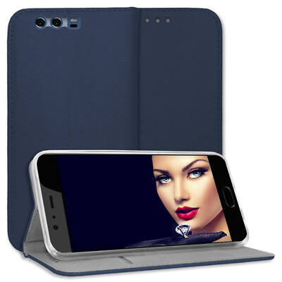 Schutzhülle Bookstyle für Huawei P10 Plus (VKY-L09/L29 / 5.5'') (dunkelblau)