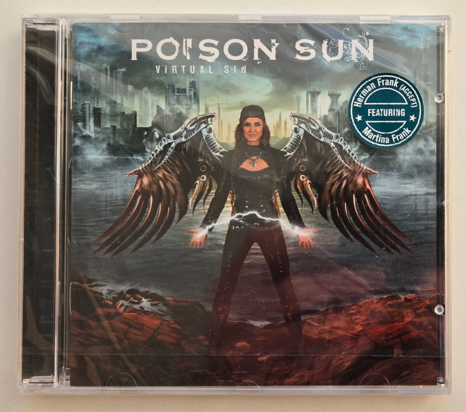 Poison Sun - Virtual Sin - CD NEW & SEALED