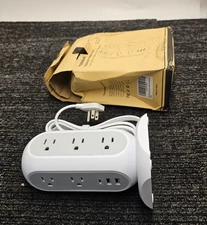TESSAN TPS02-US-C Power Strip Tower 11 Outlets 3 USB 6FT Cord Surge Protector