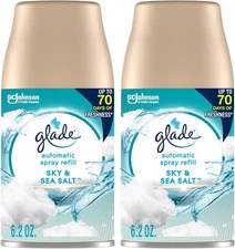 Glade Automatic Spray Refill Air Freshener for Home and Bathroom Sky & Sea Sal