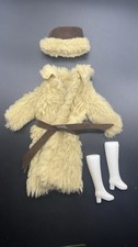 Vintage Sindy “Fun Furs” style outfit, dating from the 1970s Coat Hat Boots